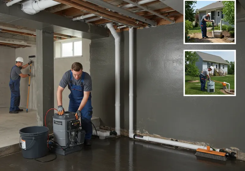 Basement Waterproofing and Flood Prevention process in Linden, TX